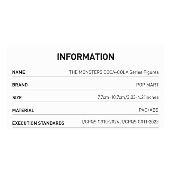 POP MART THE MONSTERS Coca-Cola, Series Figure, Blind Box - Picture 5 of 10